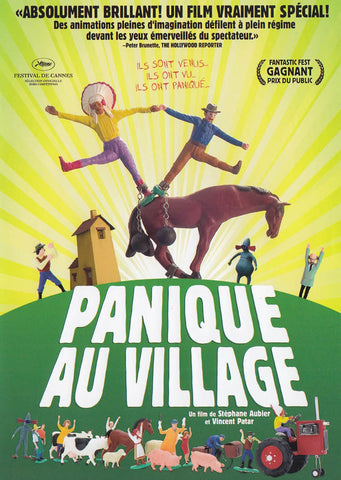 A Town Called Panic ( Panique Au Village) (French Version) DVD Movie
