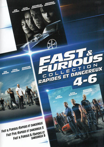 Collection Fast and Furious : 4-6 (Bilingue) DVD