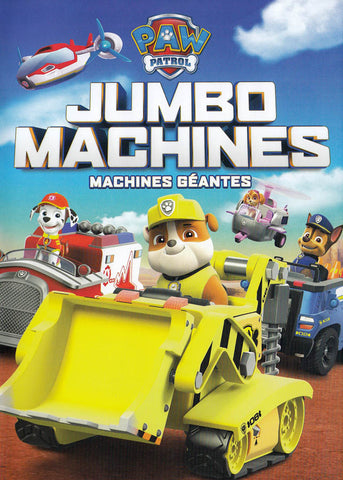 PAW Patrol - Jumbo Machines (Bilingual) DVD Movie