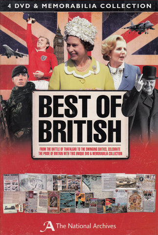 Best Of British : Coffret 4 DVD et objets de collection (DVD)