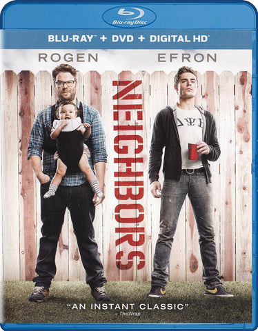 Neighbors (Blu-ray + DVD + Digital HD) (Blu-ray) BLU-RAY Movie