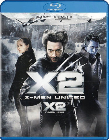 X2 : X-Men United (Blu-ray + Digital HD) (Blu-ray) (Bilingual) BLU-RAY Movie
