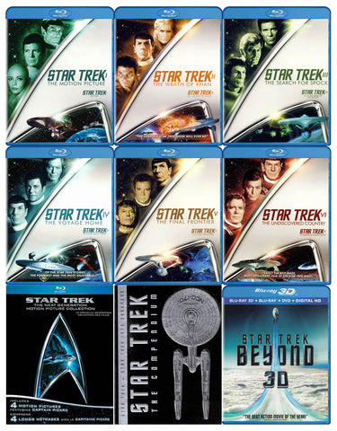 Star Trek Anthology Collection 13-Movie (9-Pack) (Blu-ray) (Boxset) Blu-Ray Movie