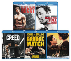 Rocky / Raging Bull / Creed / Grudge Match / Cinderella Man (Blu-ray) (5-Pack)