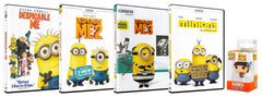 Despicable Me 1-3 / Minions (Includes Agnes Pop Keychain) (Boxset) (4-Pack)