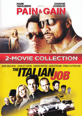 Collection de 2 films - Pain & Gain (2013 / Braquage à l'italienne (2003)) DVD