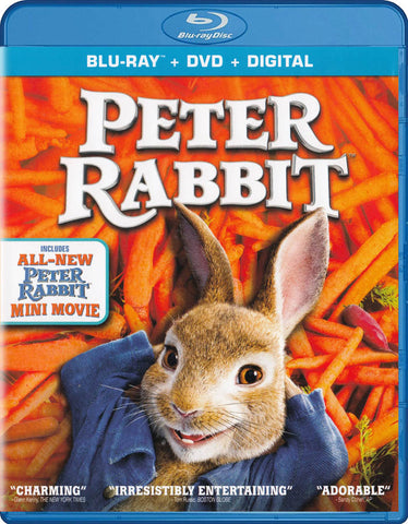 Peter Rabbit (Blu-ray + DVD + Digital HD) (Blu-ray) BLU-RAY Movie