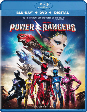 Power Rangers de Saban (Blu-ray + DVD) (Blu-ray) Film Blu-ray