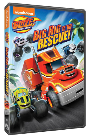 Blaze And The Monster Machines - Big Rig To The Rescue DVD Movie