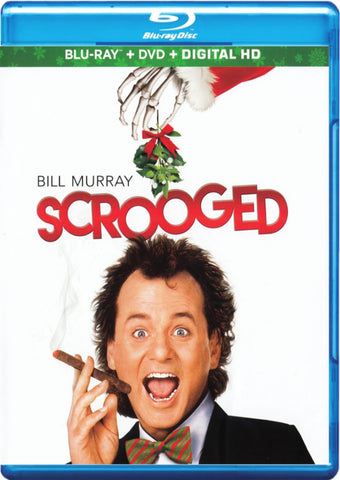 Scrooged (Blu-ray + DVD + Digital HD) (Blu-ray) BLU-RAY Movie