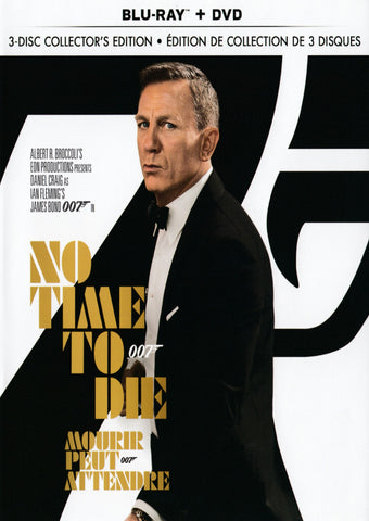 No Time to Die (Blu-ray + DVD) (Blu-ray) (Bilingual) Blu-Ray Movie