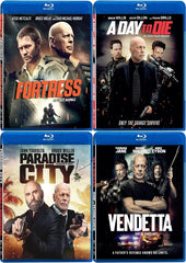 Bruce Willis Collection (Fortress/A Day to Die/Paradise City/Vendetta) (Bilingual) (Blu-ray)(4 Pack)