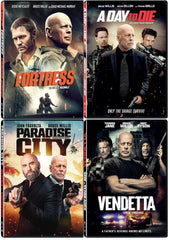 Bruce Willis Collection (Fortress/A Day to Die/Paradise City/Vendetta) (Bilingual)(4 Pack)