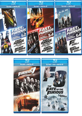 Fast & Furious Collection 1-8 (Blu-ray) (Boxset) (Bilingual) (5-Pack)