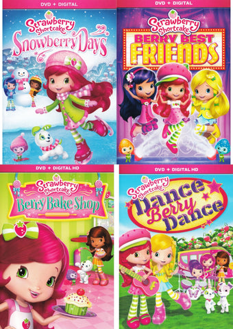 Charlotte aux Fraises : Snowberry Days/Berry Best Friends/Berry Bake Shop/Dance Berry Dance (Coffret DVD)