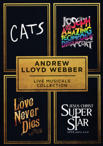Andrew Lloyd Webber : Collection de comédies musicales en direct (DVD)