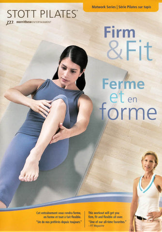Stott Pilates - Firm and Fit (Bilingual) DVD Movie