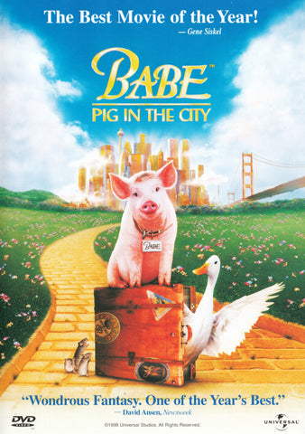 Babe - Pig in the City DVD Movie