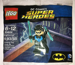 LEGO DC Comics Super Heroes Nightwing Minifigure 30606 Polybag Night Wing (Toy)