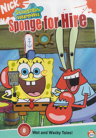 Spongebob Squarepants - Sponge for Hire DVD Movie 
