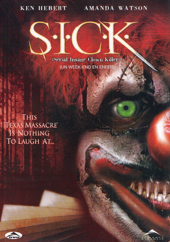S.I.C.K. (Serial insane Clown Killer)(Bilingual) DVD Movie 