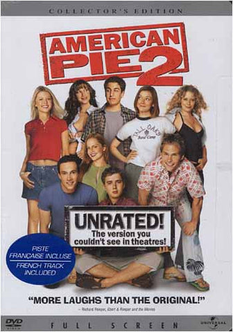 American Pie 2, non classé! - Film DVD de l'édition Collector (plein écran)