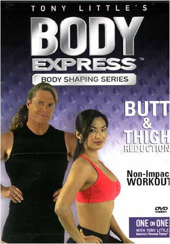 Tony Little's - Body Express Body Shaping Series - Film DVD de réduction des fesses et des cuisses