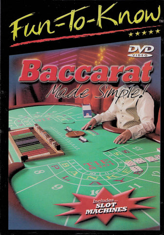 Fun to Know - Le baccara, rendu simple! Film DVD
