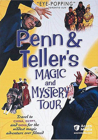 Film DVD de la tournée magique et mystère de Penn And Teller