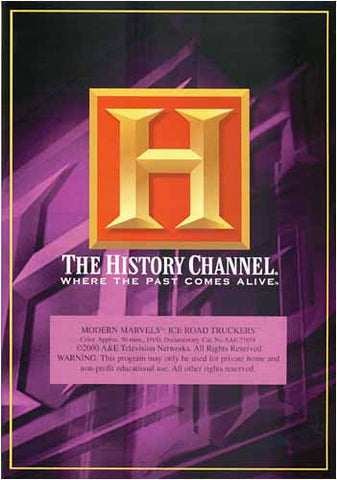 Modern Marvels - Ice Road Truckers (The History Channel) DVD Movie