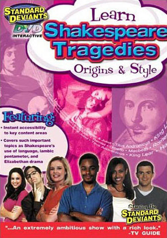 Standard Deviants - Apprendre les tragédies de Shakespeare - Film DVD Origines & Style