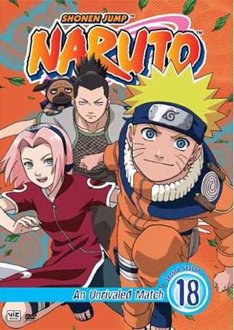Naruto - Vol. 18 - Un match inégalé - Film DVD deuxième saison