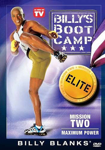 Billy Blanks Bootcamp Elite - Mission 2: Film DVD de puissance maximale