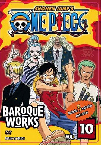 One Piece - Baroque Works, Vol. Film DVD 10
