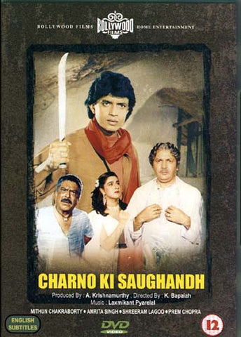 Charno Ki Saughandh (Film hindi original) DVD Film