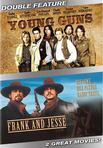 Young Guns / Les derniers jours de Frank et Jesse James (double long métrage) DVD Movie