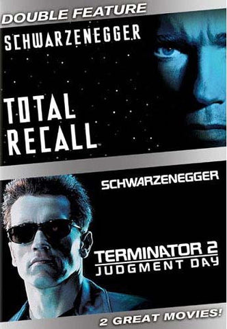 Total Recall / Terminator 2 - Film DVD sur le jour du jugement (double fonction)
