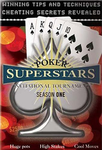 Tournoi sur invitation Poker Superstars - Saison 1 (Boxset) DVD Film