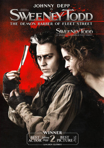 Sweeney Todd - The Demon Barber of Fleet Street (Johnny Depp) (Bilingual) DVD Movie 