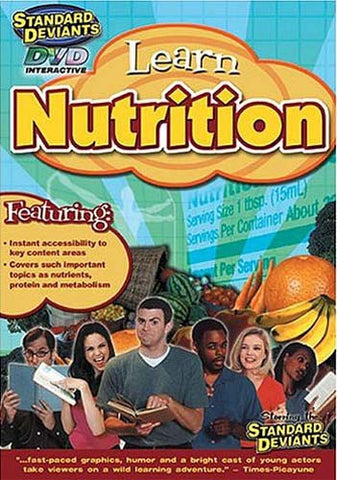 Standard Deviants - Apprendre le film DVD sur la nutrition