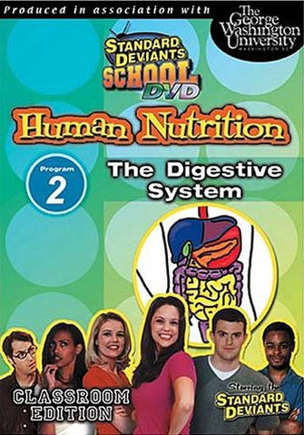 Standard Deviants School - Human Nutrition - Program 2 - The Digestive System DVD Movie 