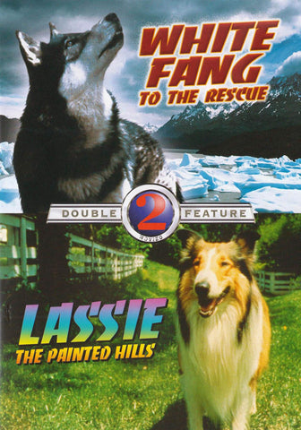 White Fang à la rescousse / Lassie Les collines peintes - Double film DVD
