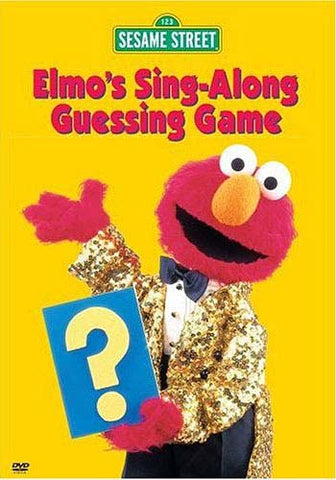 Elmo's Sing-Along Guessing Game - (Sesame Street) DVD Movie 