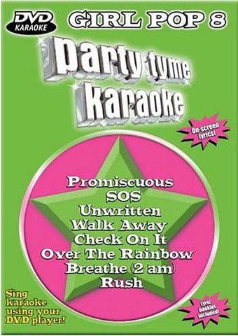 Party Tyme Karaoke: Girl Pop, Vol. 8 DVD Movie 