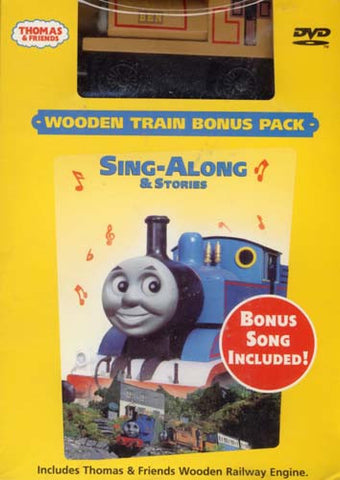 Thomas and Friends - Sing-Along and Stories (With Wooden Train toy) (Boxset) DVD Movie