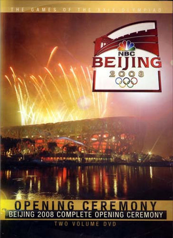 Cérémonie d'ouverture complète de Beijing 2008 - DVD vidéo en deux volumes