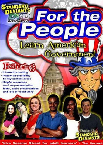 Standard Deviants - Pour le peuple (apprendre le gouvernement américain) DVD Movie