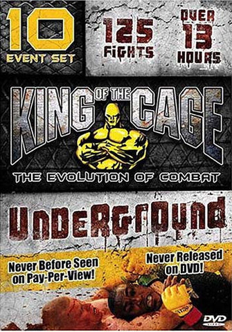 Le roi de la cage: Underground (Boxset) DVD Movie