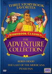 The Adventure Collection -Peter Pan/Robin Hood/Last Of the Mohicans (Boxset)