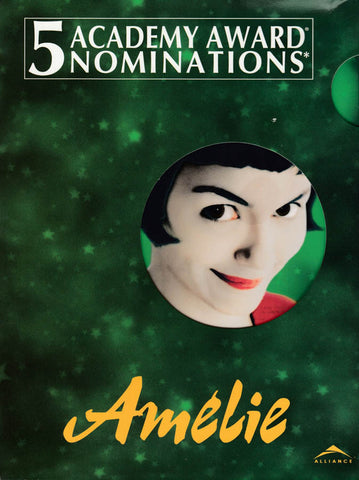 Amelie (Green Cover) DVD Movie 